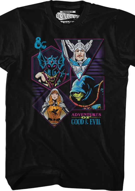 Adventures Of Good & Evil Dungeons & Dragons T-Shirt - main product image