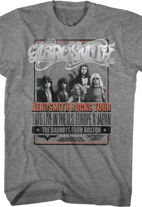 1976 Rocks Tour Aerosmith T-Shirt