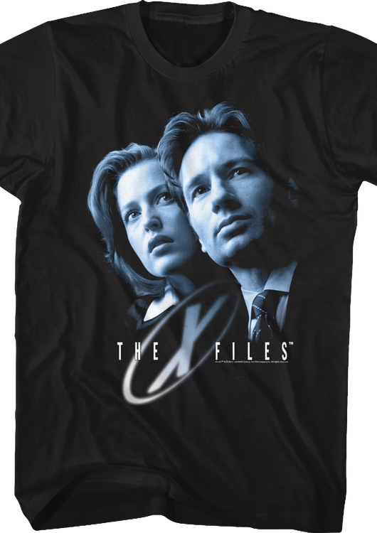 Agents Scully and Mulder X-Files T-Shirt - main product image