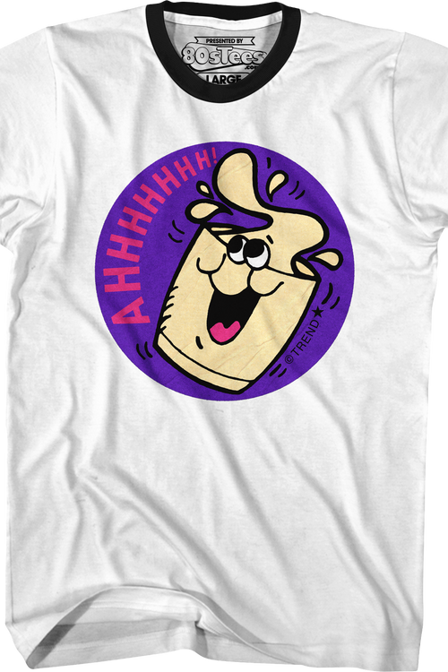 Ahhhhhhh Milkshake Scratch N Sniff Ringer Shirtmain product image