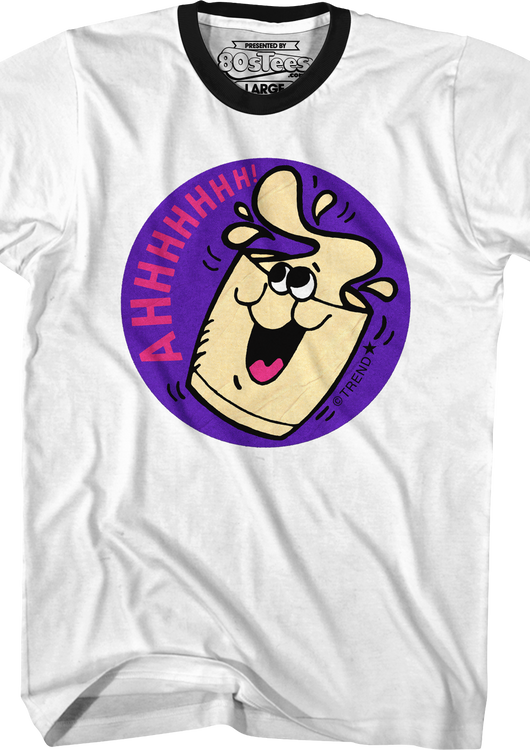 Ahhhhhhh Milkshake Scratch N Sniff Ringer Shirt - main product image