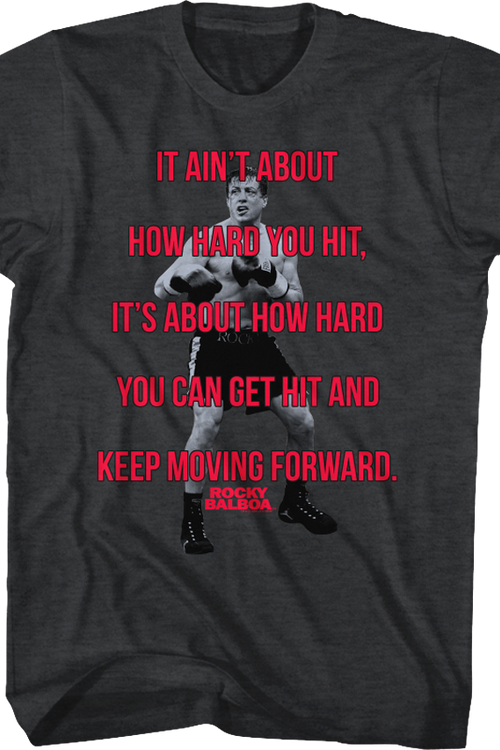 Ain't How Hard You Hit Rocky T-Shirtmain product image