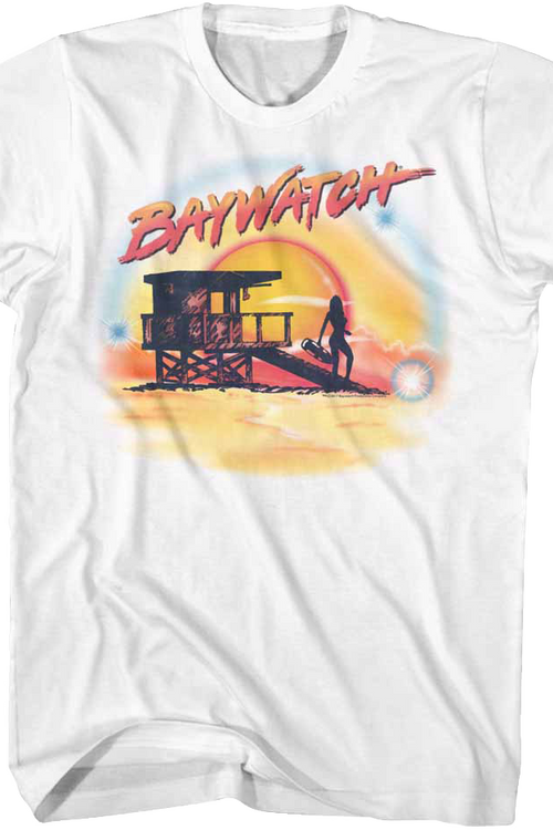Airbrush Baywatch T-Shirtmain product image