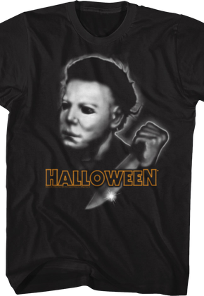 Airbrush Michael Myers Halloween T-Shirt