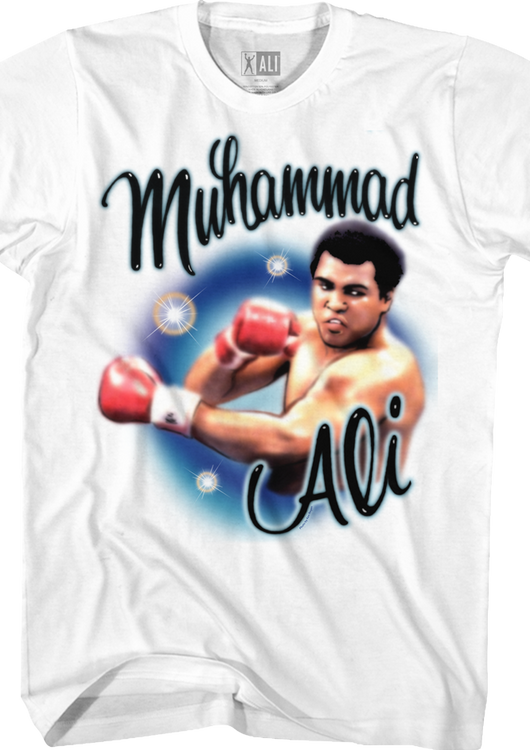 Airbrush Muhammad Ali T-Shirt - main product image