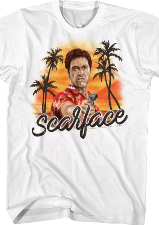 Airbrush Scarface T-Shirt - main product image
