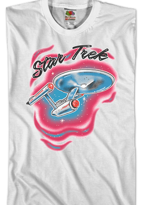 Airbrush Star Trek T-Shirt