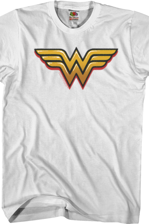 Airbrush Wonder Woman Logo DC Comics T-Shirtmain product image