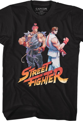 Akuma vs Ryu Street Fighter T-Shirt