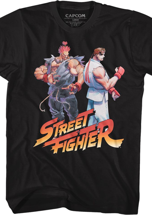 Akuma vs Ryu Street Fighter T-Shirt - main product image