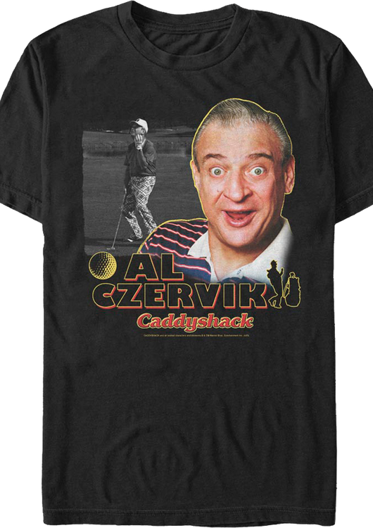 Al Czervik Collage Caddyshack T-Shirt - main product image