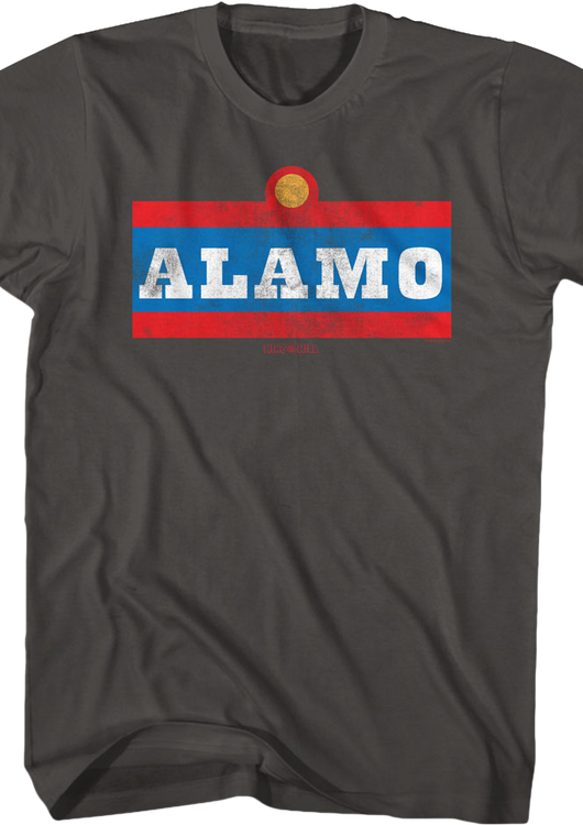 Alamo Beer Logo King of the Hill T-Shirt - main product image