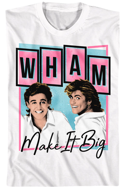 Album Promo Ad Make It Big Wham T-Shirtmain product image