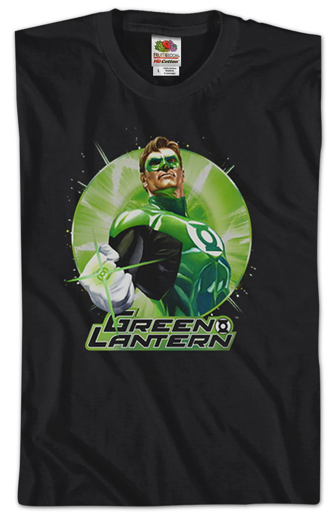 Alex Ross Green Lantern T-Shirt: DC Comics Mens T-Shirt