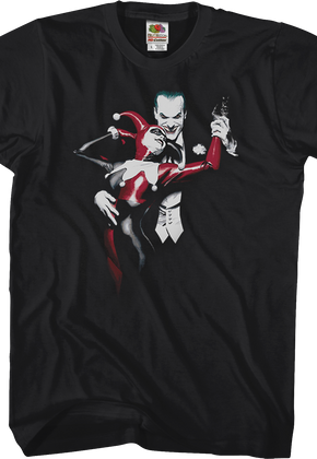 Alex Ross Joker and Harley Quinn T-Shirt