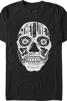 Alien Face They Live T-Shirt