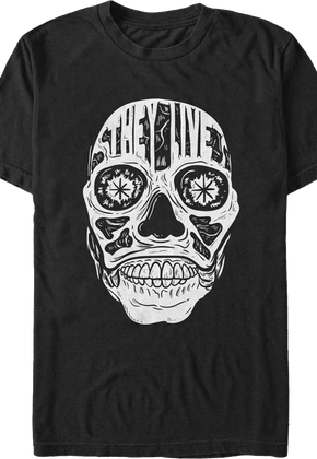 Alien Face They Live T-Shirt