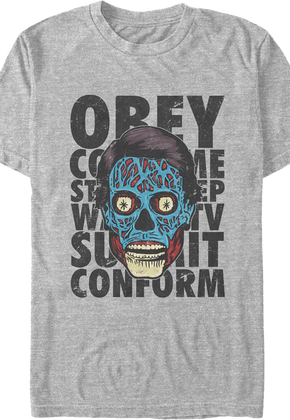 Alien Propaganda They Live T-Shirt