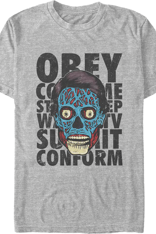 Alien Propaganda They Live T-Shirtmain product image