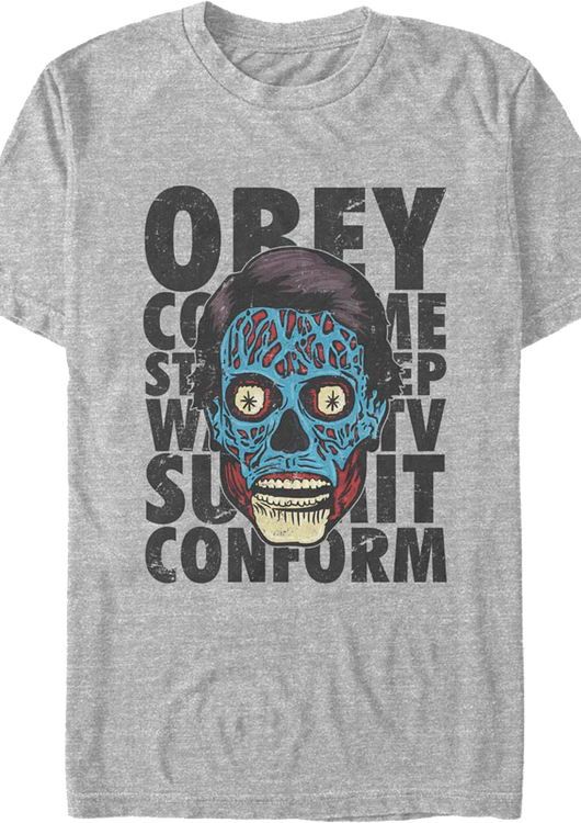Alien Propaganda They Live T-Shirt - main product image