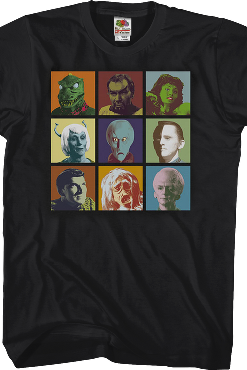 Alien Villains Star Trek T-Shirtmain product image