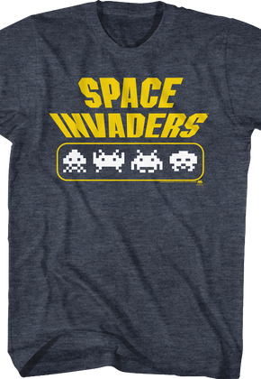 Aliens Space Invaders T-Shirt