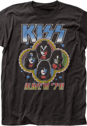 Alive In '79 KISS T-Shirt