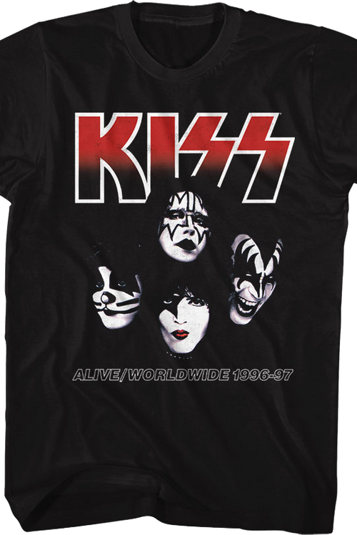 Alive/Worldwide 1996-97 KISS T-Shirtmain product image