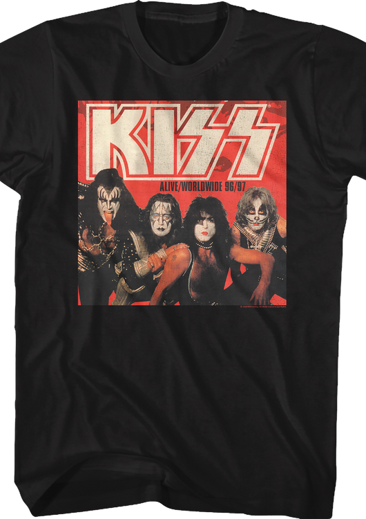 Alive Worldwide KISS T-Shirt - main product image
