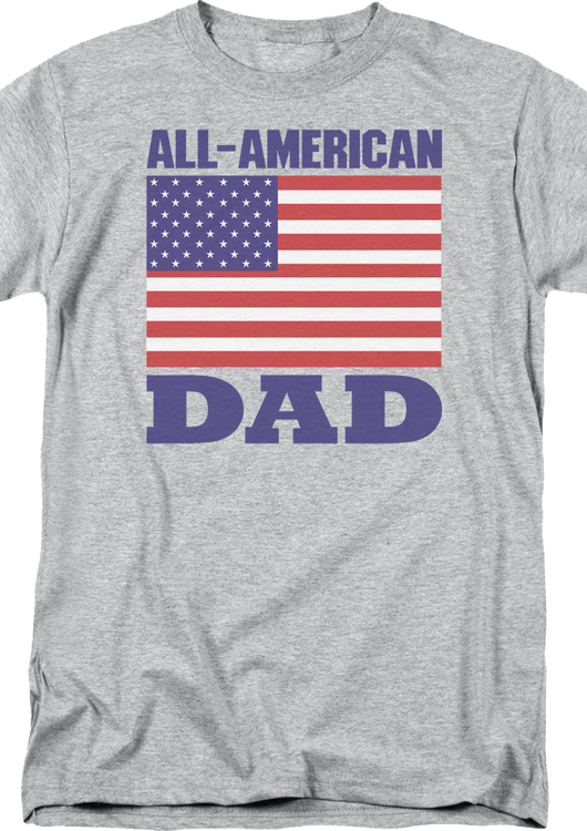 All-American Dad Father's Day T-Shirt - main product image