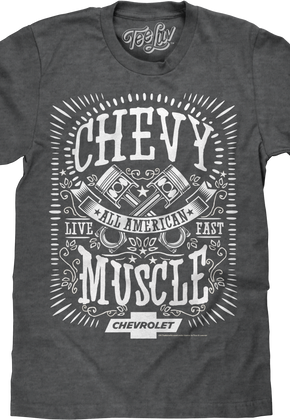 All American Muscle Chevrolet T-Shirt