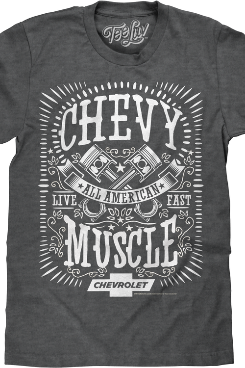 All American Muscle Chevrolet T-Shirtmain product image