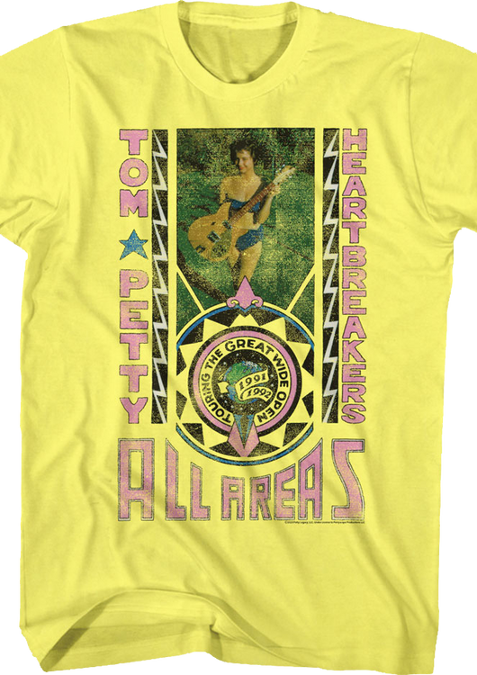 All Areas Access Tom Petty & The Heartbreakers T-Shirt - main product image