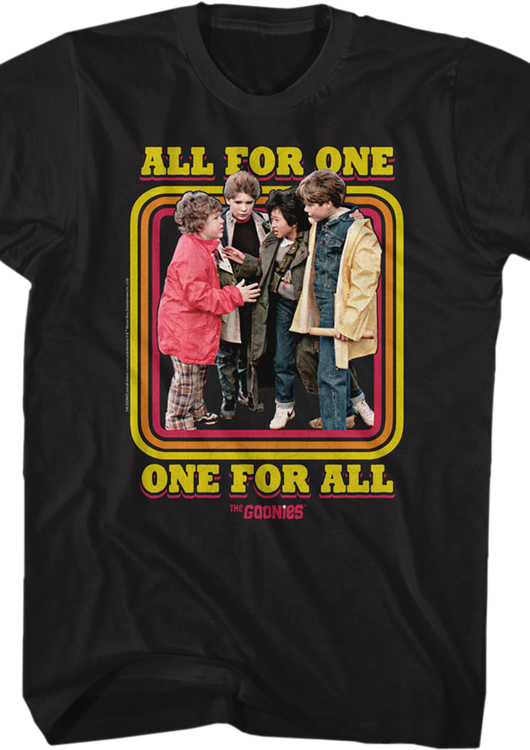 All For One Goonies T-Shirt - main product image
