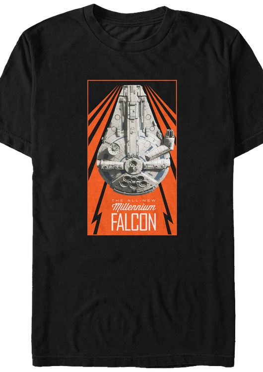 All-New Millennium Falcon Solo Star Wars T-Shirt - main product image