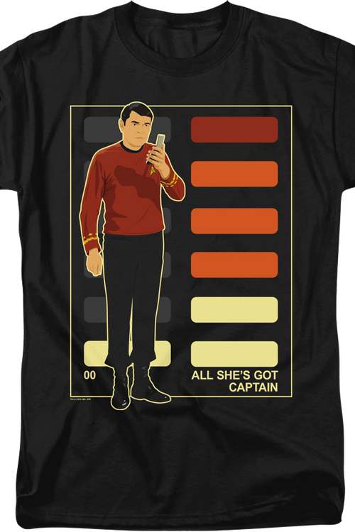 All She's Got Star Trek T-Shirtmain product image