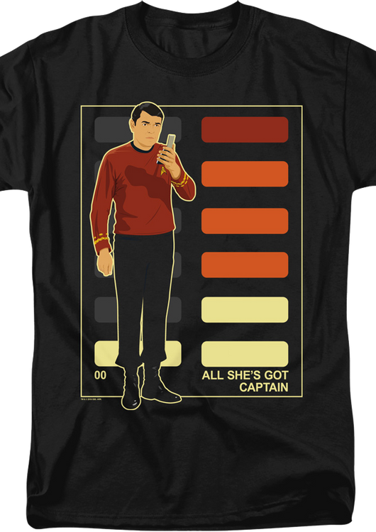 All She's Got Star Trek T-Shirt - main product image