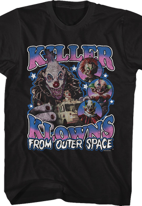 All-Star Collage Killer Klowns From Outer Space T-Shirt