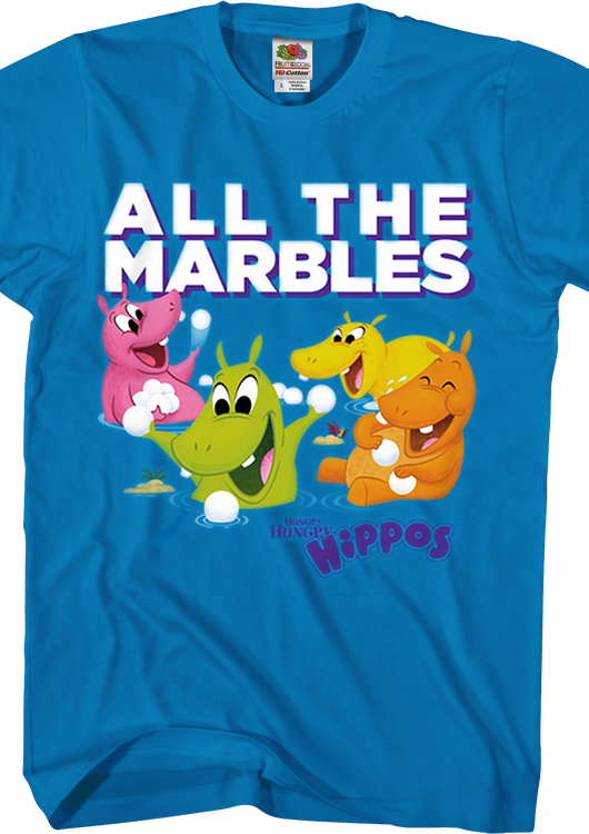 All The Marbles Hungry Hungry Hippos T-Shirt - main product image