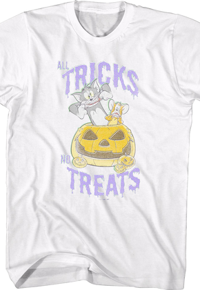 All Tricks No Treats Tom and Jerry T-Shirt