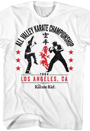 All Valley Championship Karate Kid T-Shirt