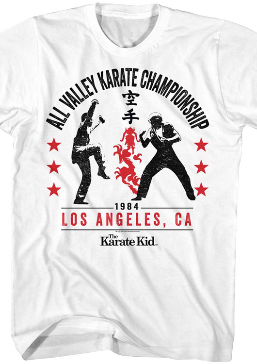 All Valley Championship Karate Kid T-Shirt - main product image