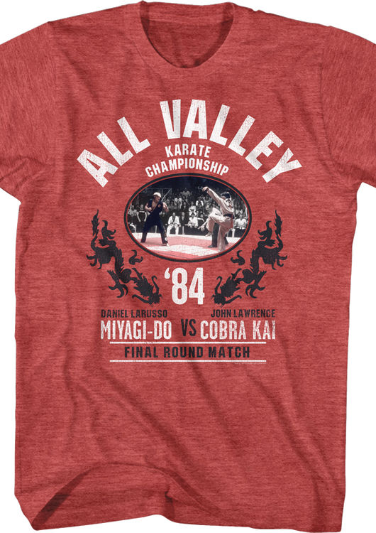 All Valley Karate Championship Final Round Match Karate Kid T-Shirt - main product image