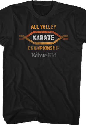 All Valley Karate Championship Karate Kid T-Shirt