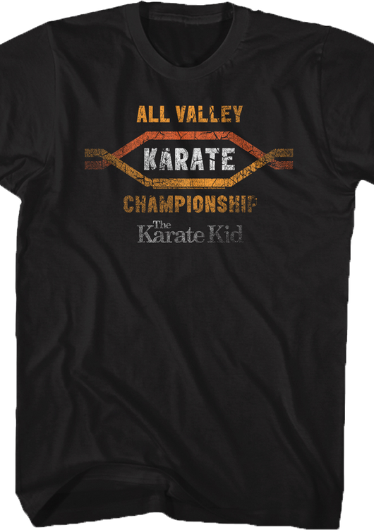 All Valley Karate Championship Karate Kid T-Shirt - main product image