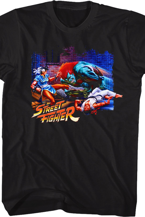 Alley Battle Street Fighter T-Shirtmain product image