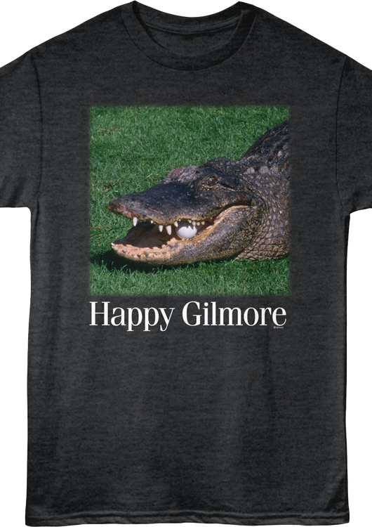 Alligator With Golf Ball Happy Gilmore T-Shirt - main product image