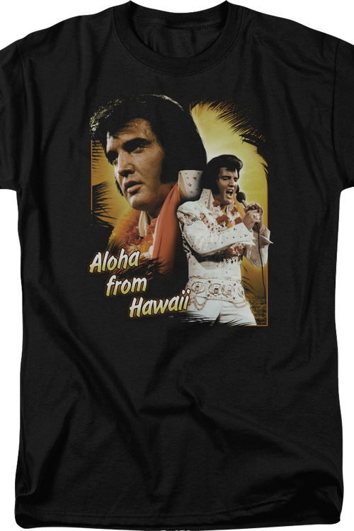 Aloha From Hawaii Collage Elvis Presley T-Shirtmain product image