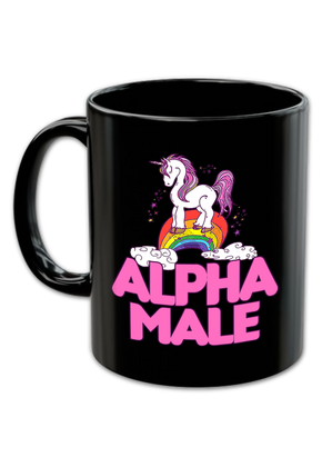 Alpha Male Unicorn Coffee Mug