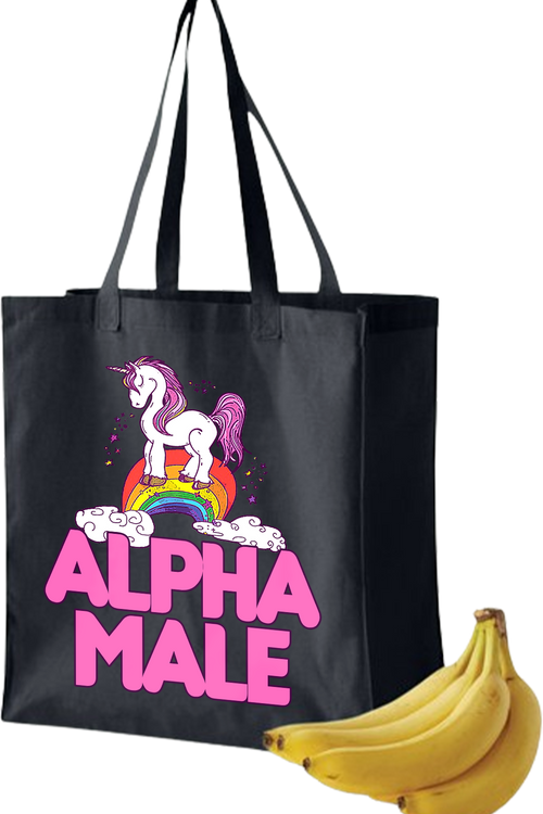 Alpha Male Unicorn Tote Bagmain product image